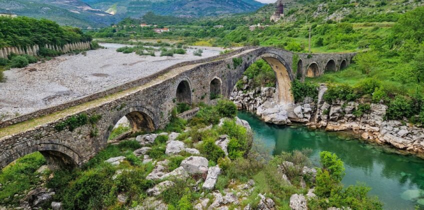 Mesi Bridge, Shkoder, Kir River